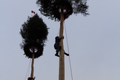 Klettern und Festbühne